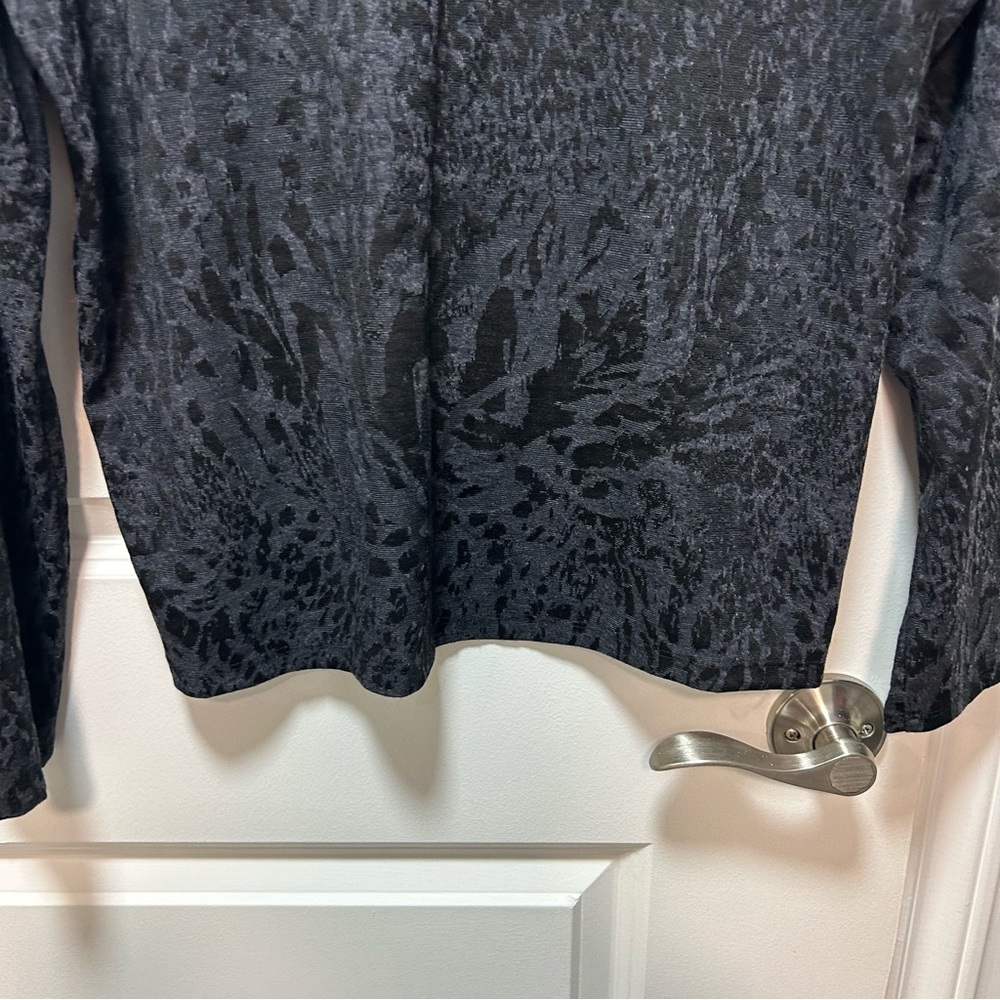 Simply Vera Vera Wang Womens Top Gray Long Sleeve Knit Size Large - Picture 15 of 16
